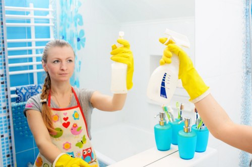 Regular cleaning service for a SW5 flat with tidy living spaces