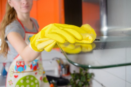 Sustainability-focused cleaning operations in SW5 with recycled materials and efficient routing
